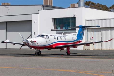 vh ows pilatus pc   royal flying doctor service western