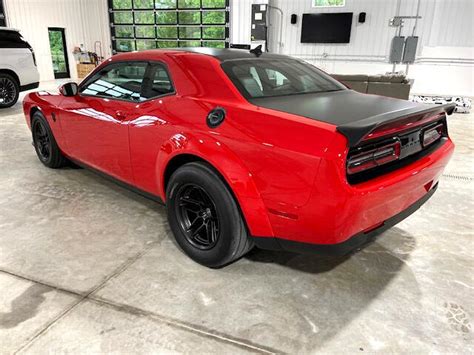 Red 2023 Dodge Challenger Srt Hellcat Redye Widebody Demon 170 Only 31 ...