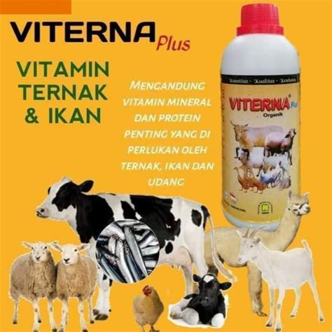 Jual VITERNA Vitamin Ternak 500 Cc Shopee Indonesia