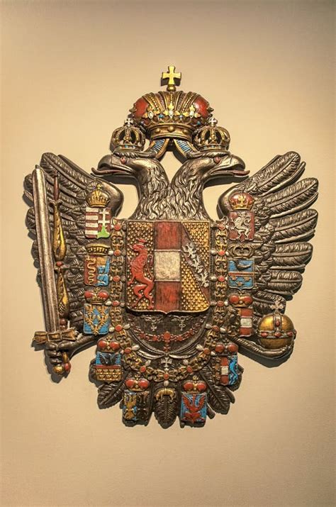 Austro-hungarian Coat of Arms Stock Image - Image of colours, world ...