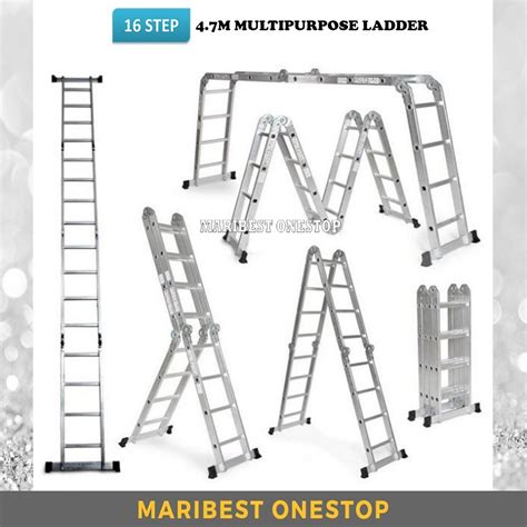 Step M Step M Aluminium Multipurpose Ladder M M