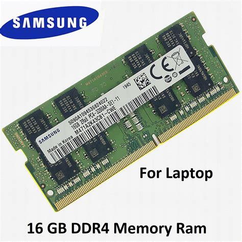 SAMSUNG DDR4 RAM 8G 16G Laptop Memory RAM 3200MHz DRAM Stick For