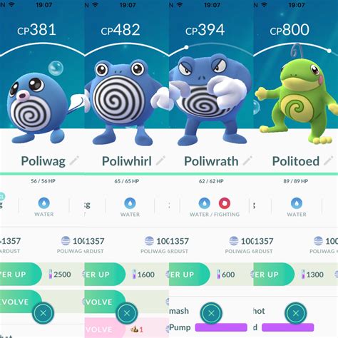 Poliwrath Evolution Chart