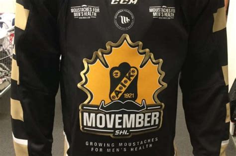 Swedish club Skelleftea AIK unveils awesome Movember jerseys - The Hockey News