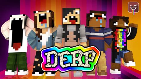 Derp By Giggle Block Studios Minecraft Skin Pack Minecraft