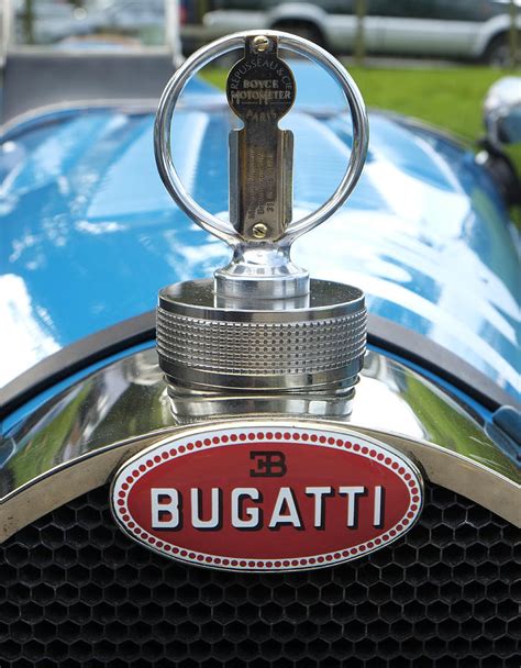 Bugatti Badge Photograph By Adrian Beese Pixels