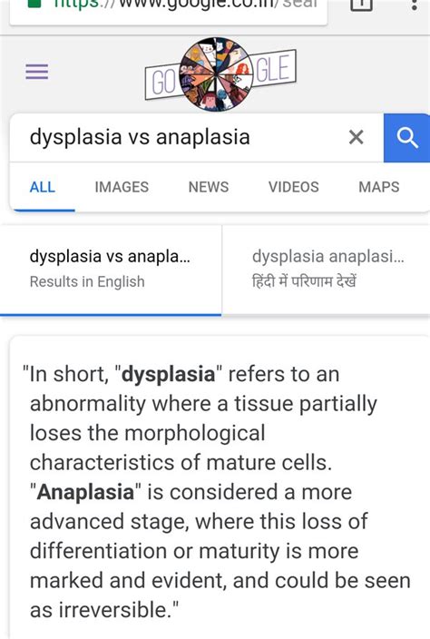 What is the difference between dysplasia and anaplasia? - Quora