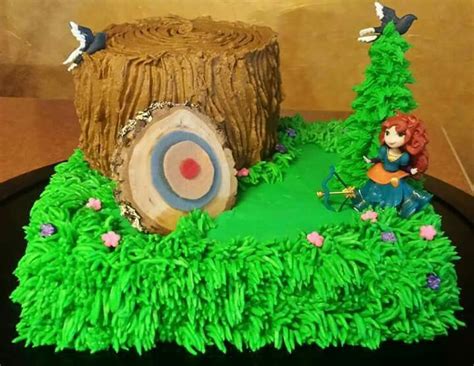 Brave birthday cake | Brave birthday cakes, Creative cake decorating ...