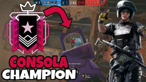 COMO LLEGAR A CHAMPION EN CONSOLA RAINBOW SIX SIEGE FULL GAMEPLAY