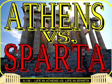 Sparta Vs. Athens