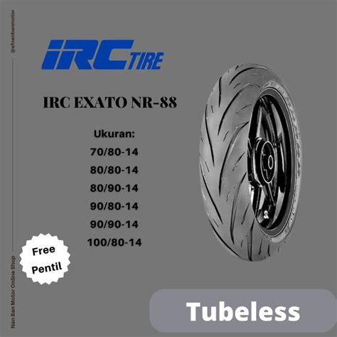 Jual Ban Motor Irc Exato Nr