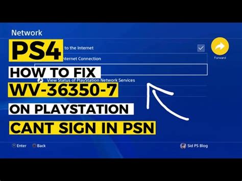 How To Fix Wv Cant Sign In Psn Account Fixed Youtube