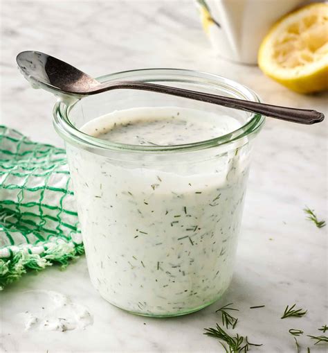 Homemade Ranch Dressing Gourmet Recipes