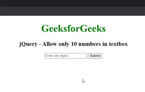 How To Allow Only Digits Numbers In Textbox Using Jquery Dataops Hot