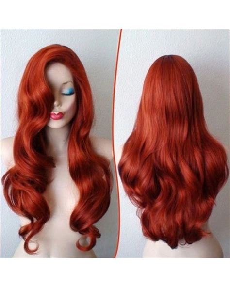 Women Long Wavy Red Wig Super X Studio