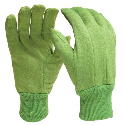 Digz Gardening Cotton Jersey Gloves 3 Pack 76523 024 The Home Depot