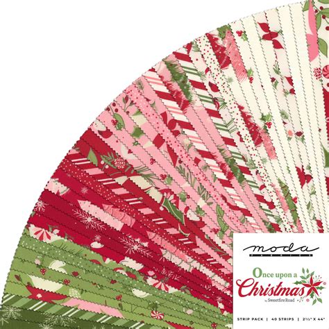 Once Upon A Christmas Jelly Roll By Sweetfire Road For Moda Fabrics