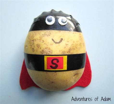 Make your own Supertato | Supertato, Superheroes eyfs, Superhero crafts