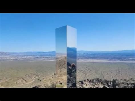 Strange Mysterious Ufo Monolith Appears In Nevada Desert More