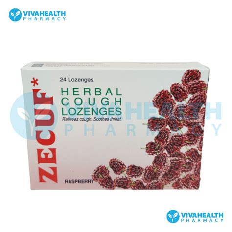 Zecuf Rasberry Herbal Cough Lozenges 24s Shopee Singapore