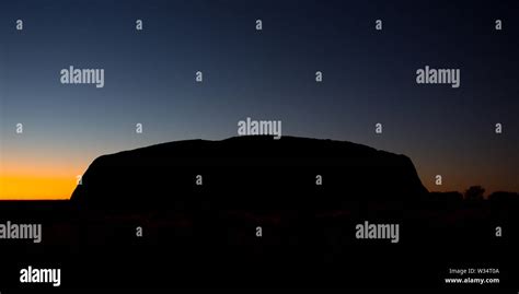 Uluru at Sunrise Stock Photo - Alamy