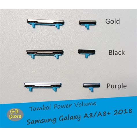 Botão Power on off volume Para Samsung A8 A530 A8 A730 2018