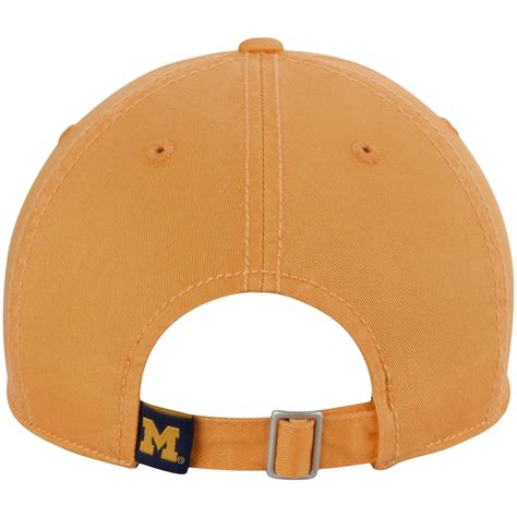 Michigan Wolverines Top of the World Solid Crew Adjustable Hat - Gold ...