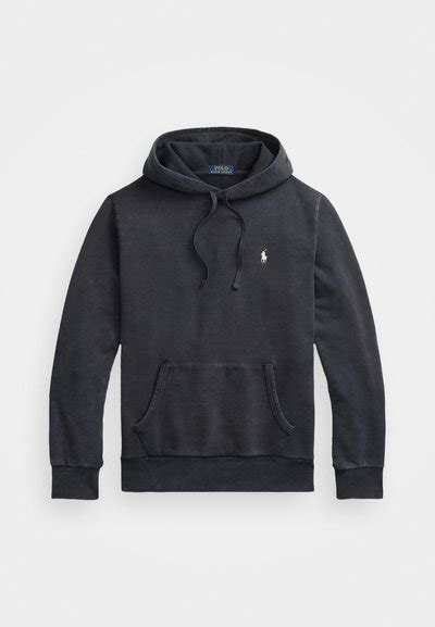 Polo Ralph Lauren Loopback Fleece Hoodie Sweat à Capuche Faded Blacknoir Zalandofr