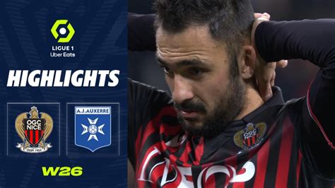 OGC NICE AJ AUXERRE 1 1 Highlights OGCN AJA 2022 2023