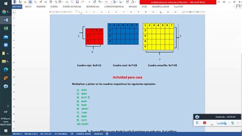 Multiplicamos En Columnas Y Filas YouTube