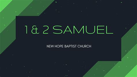 2 Samuel 7 - Faithlife Sermons