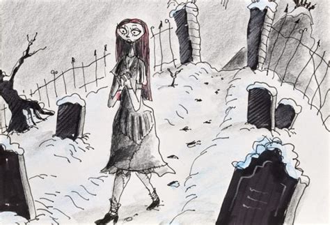 Tim Burton Concept Art Nightmare Before Christmas