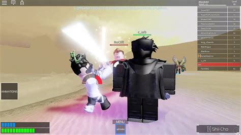 Fling Trolling Roblox Star Wars Lightsaber Battles By Tuxxideo