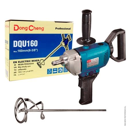 TALADRO MEZCLADORA DE PINTURA DONGCHENG DQU160 800W Nolazco Services