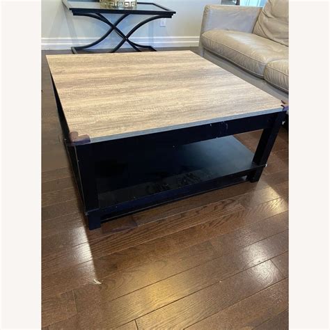 Modern Rustic Coffee Table - AptDeco