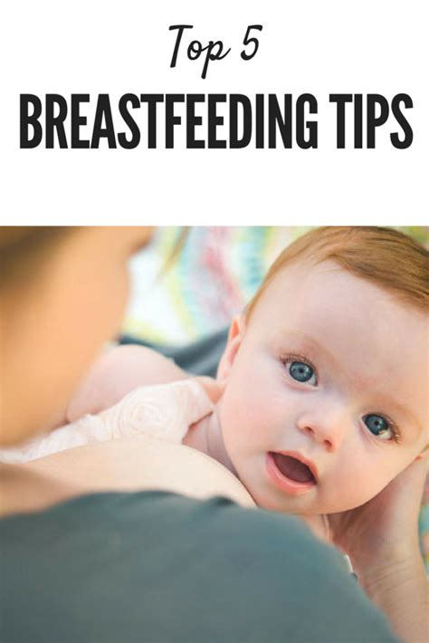 Top 5 Breastfeeding Tips Life Fitness Wellness