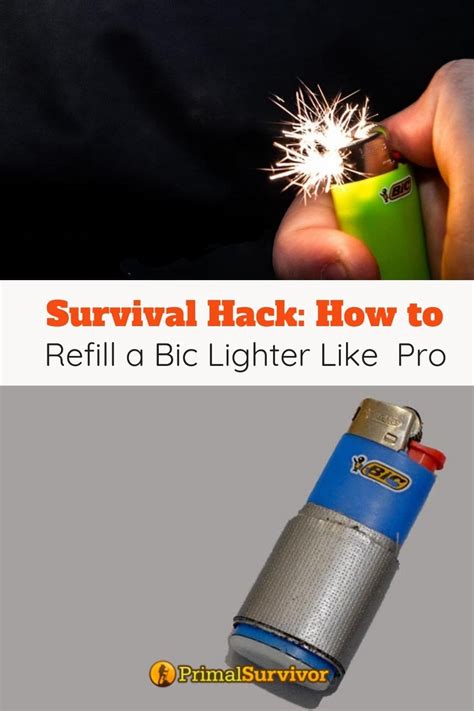 How to Refill a Bic Lighter Like a Pro (Three Simple Methods)