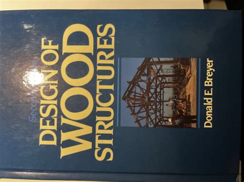 Libri Antikvár Könyv Design of Wood Structures Donald E Breyer