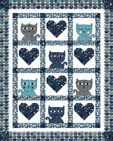 25 Purrfect and Adorable Cat Quilt Patterns • Craft Passion