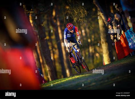 Dutch Pim Ronhaar Pictured In Action During The Men Elite Race At The