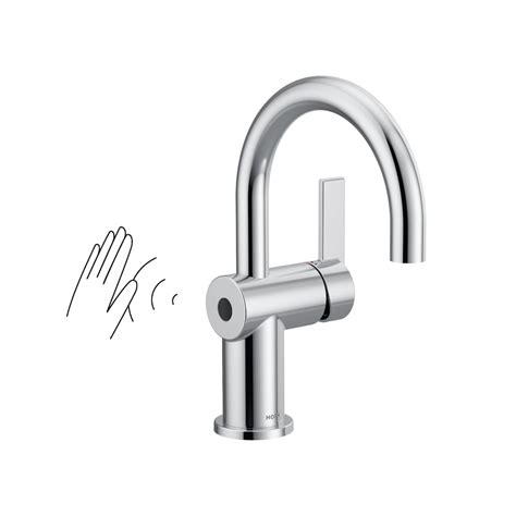 Moen Cia Motionsense Wave Touchless Single Handle Bathroom Sink Faucet