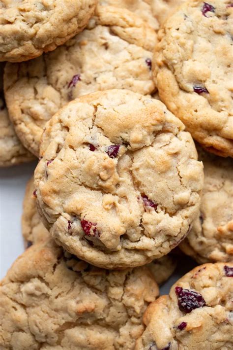 Soft And Chewy Oatmeal Craisin Cookies Recipe The Hearty Life