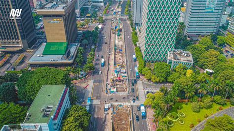 Mrt Jakarta On Twitter Pekerjaan Pembangunan Cp Stasiun Thamrin