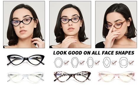 Amazon Eyeurl Pack Reading Glasses For Women Fashion Cat Eye