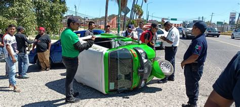 Choca Y Vuelca Un Mototaxi En Tehuantepec Nvi Istmo