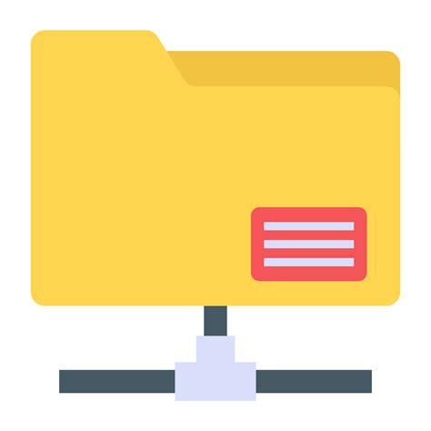 Share folder flat design vector, editable icon 6609018 Vector Art at ...