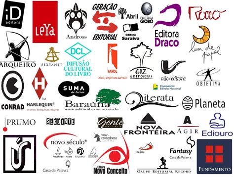 Editoras Famosas - Logo das editoras dos livros aqui divulgados – Artofit