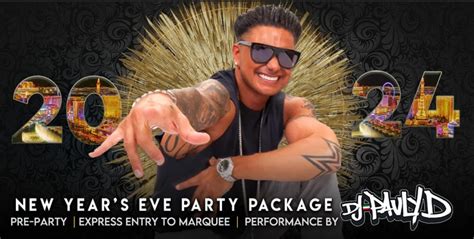 New Year’s Eve Las Vegas Party with PAULY D | Marquee Nightclub ...