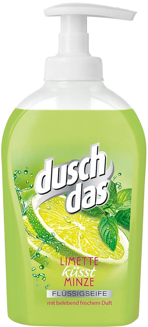 Duschdas Limette küsst Minze Flüssigseife Spender 300 ml Amazon de