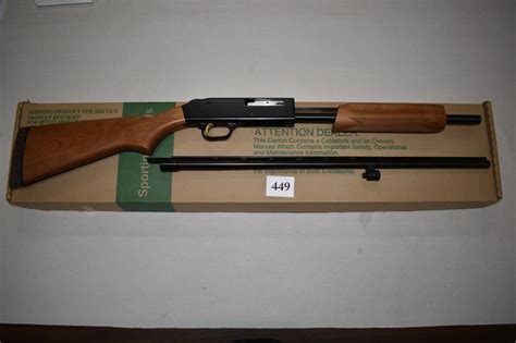 Lot X Mossberg Model 500 410 Pump Shotgun